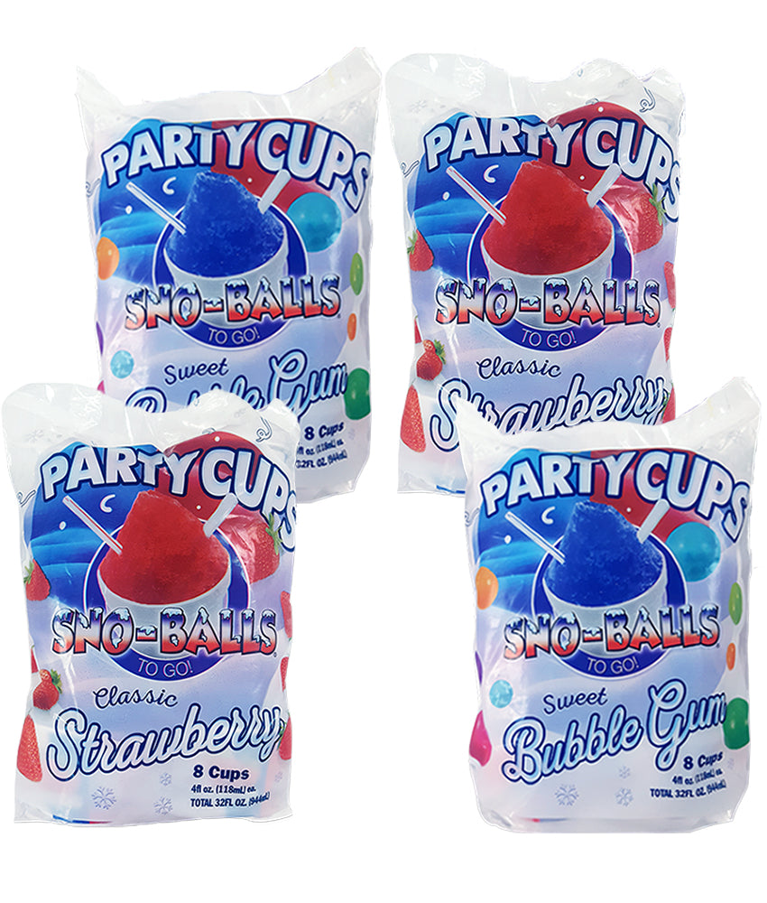 Party Cup Packs – Sno Balls To Go